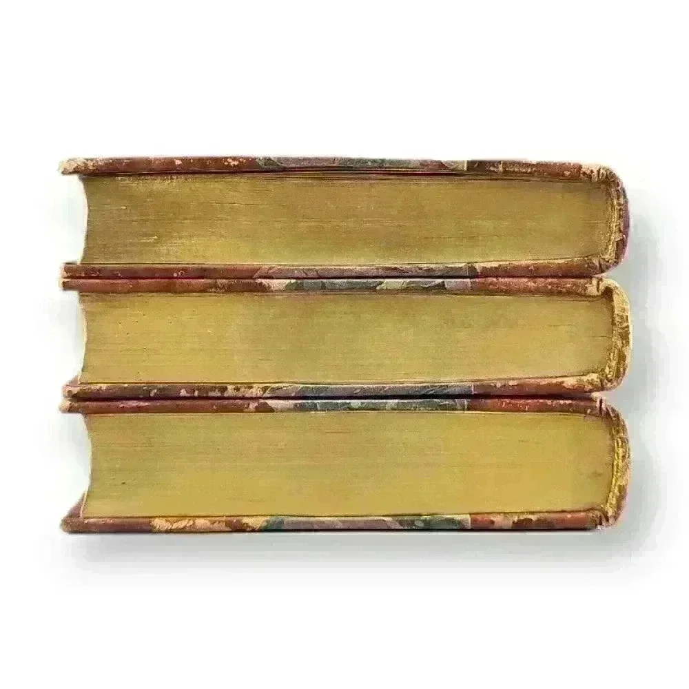 Anne of Geierstein; 3 Vols Waverley Novel Sir Walter Scott 1st Ed (1829) Bayntun - Picture 6 of 12